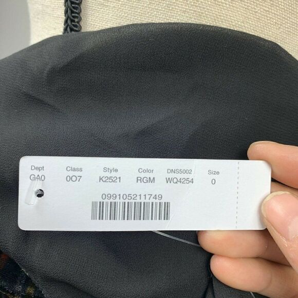 J Crew Sleeveless Blouse Tank Womens 0 Plaid Stewart Velvet K2521 Multi Color - Picture 5 of 5